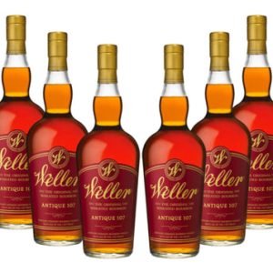 W.L. Weller Antique 107 Wheated Bourbon Whiskey 6 Pack