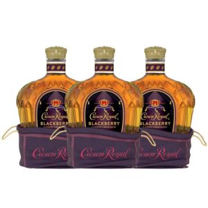 Crown Royal Blackberry Flavored Whisky 3pack