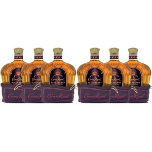 Crown Royal Blackberry Flavored Whisky 6pack